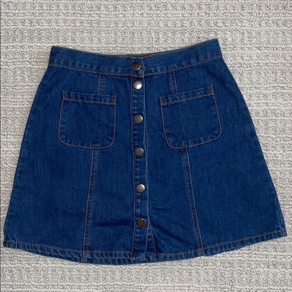 BDG BLUE JEAN SKIRT FROM URBAN OUTFITTERS SIZE XS